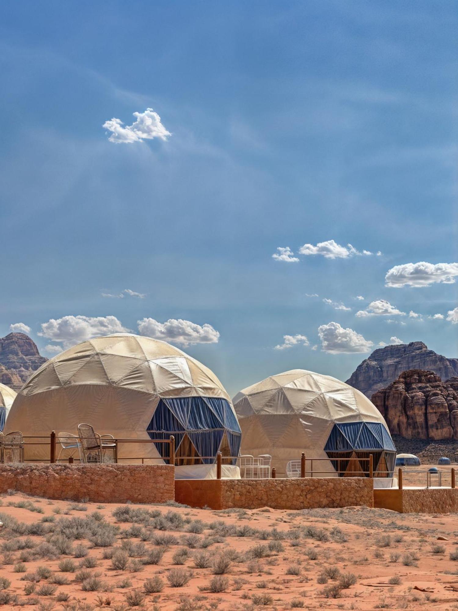 Wadi Rum Sunset Camp Экстерьер фото