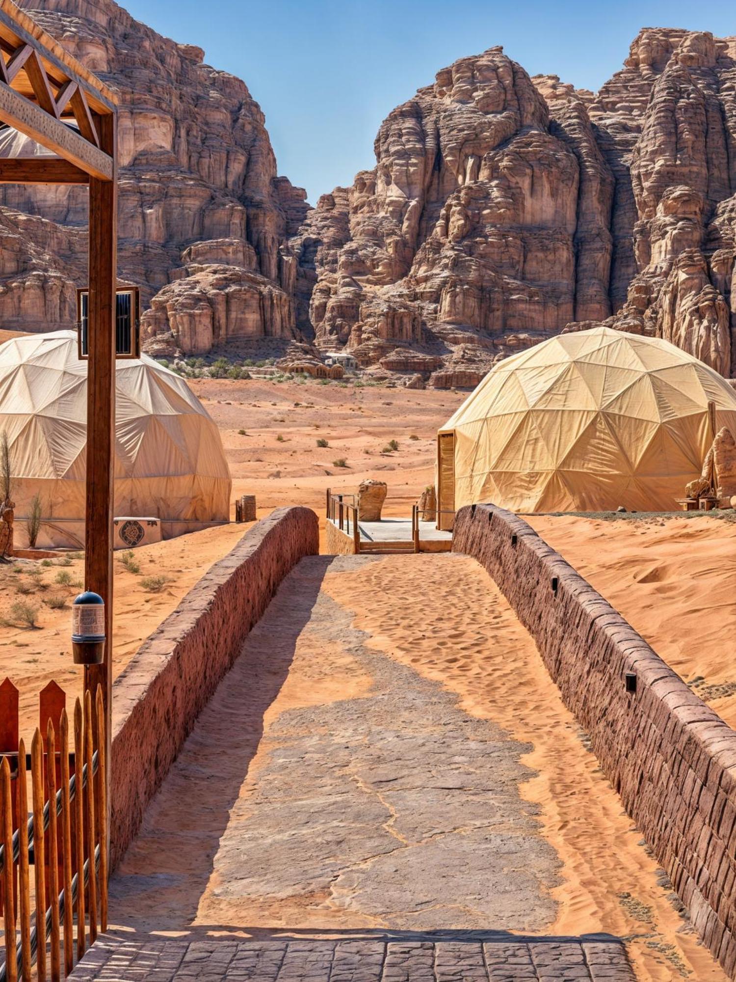 Wadi Rum Sunset Camp Экстерьер фото