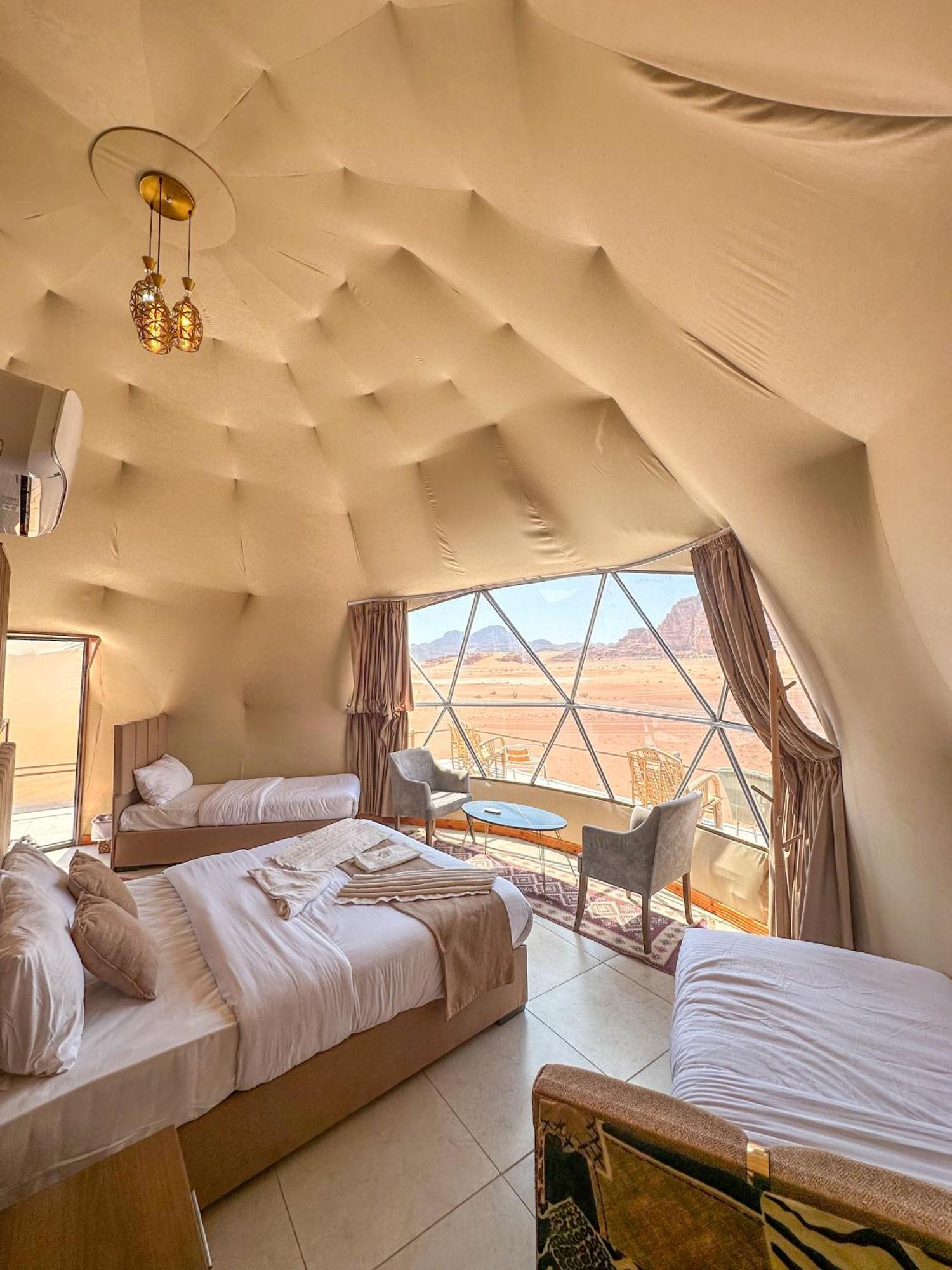 Wadi Rum Sunset Camp Экстерьер фото