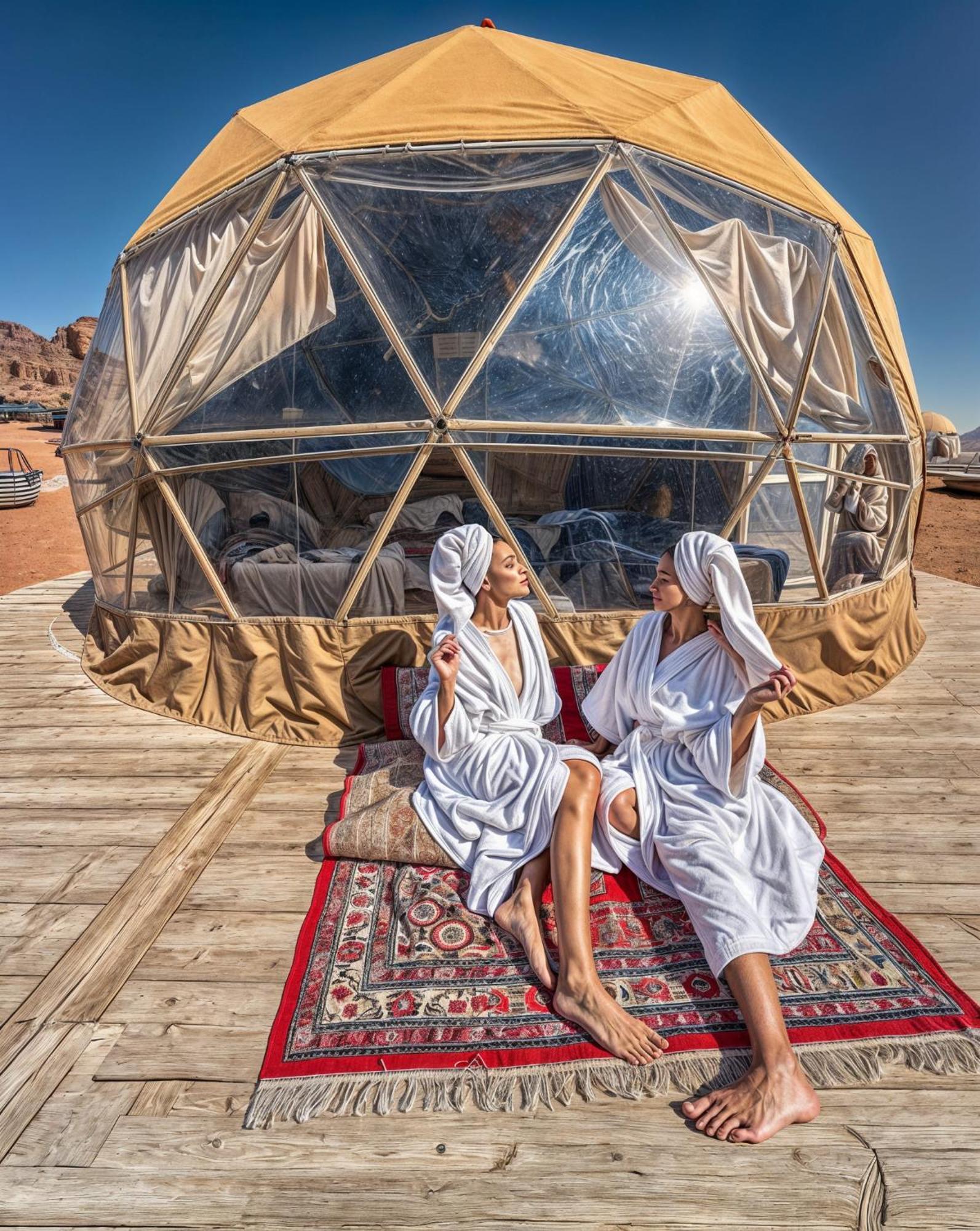 Wadi Rum Sunset Camp Экстерьер фото